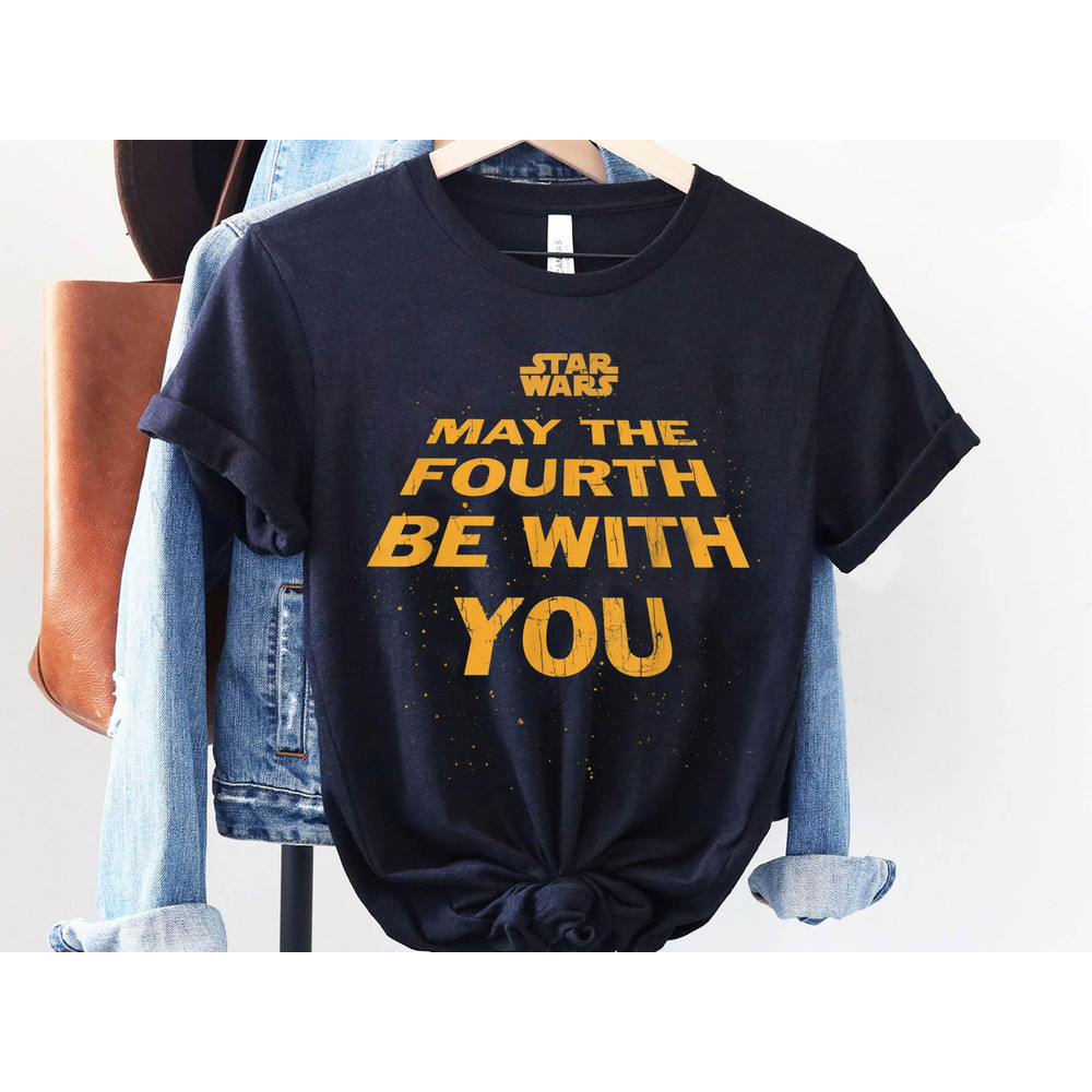 Star Wars May The Fourth Be With You Shirt  May The Fourth  Star Wars Day  Retro Star Wars T-shirt  Galaxy's Edge  Walt Disney World - 5.jpg