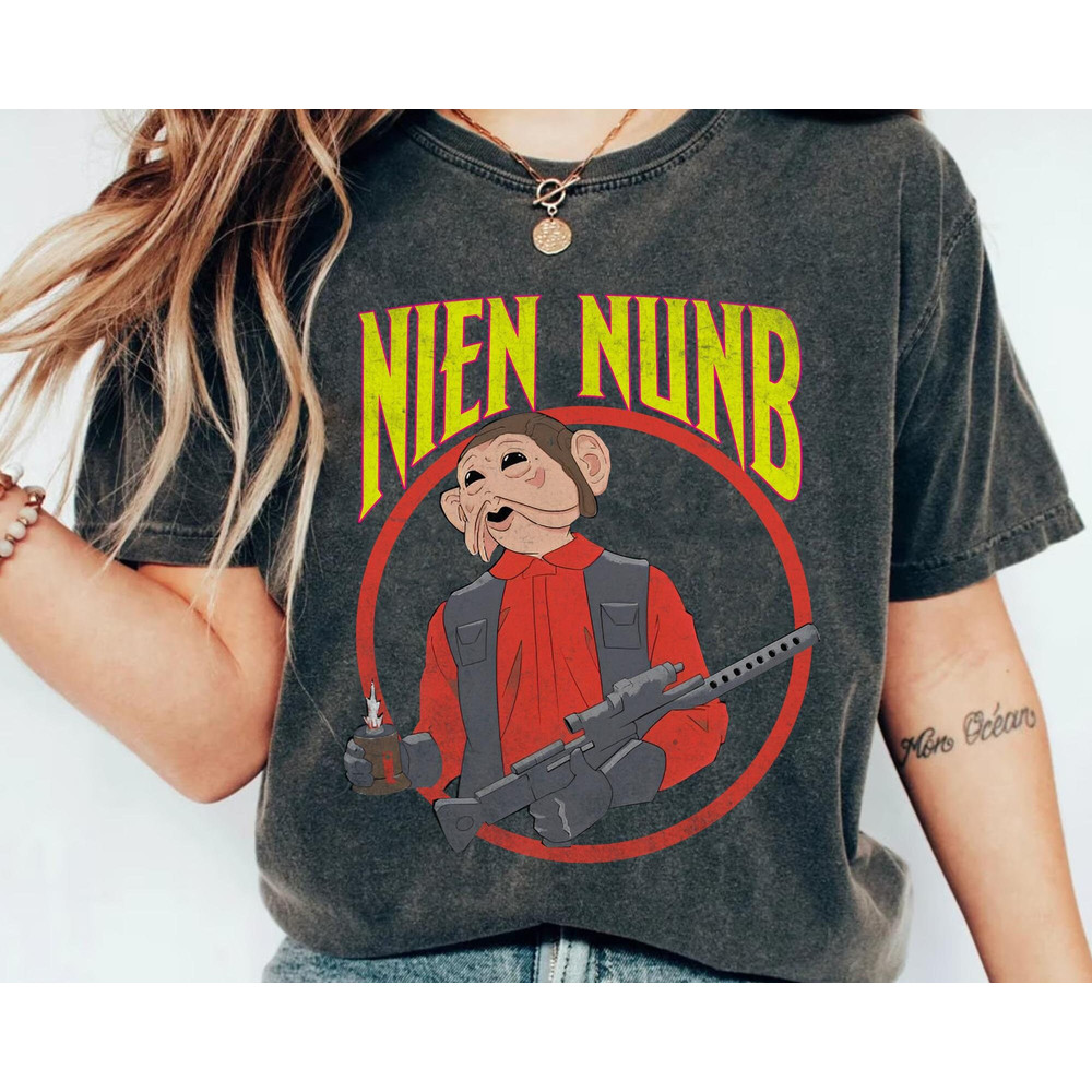 Star Wars Nien Nunb Shirt Return Of The Jedi 40Th Anniversary Star Wars Celebration May The 4th Be With You Galaxy's Edge T-shirt - 2.jpg