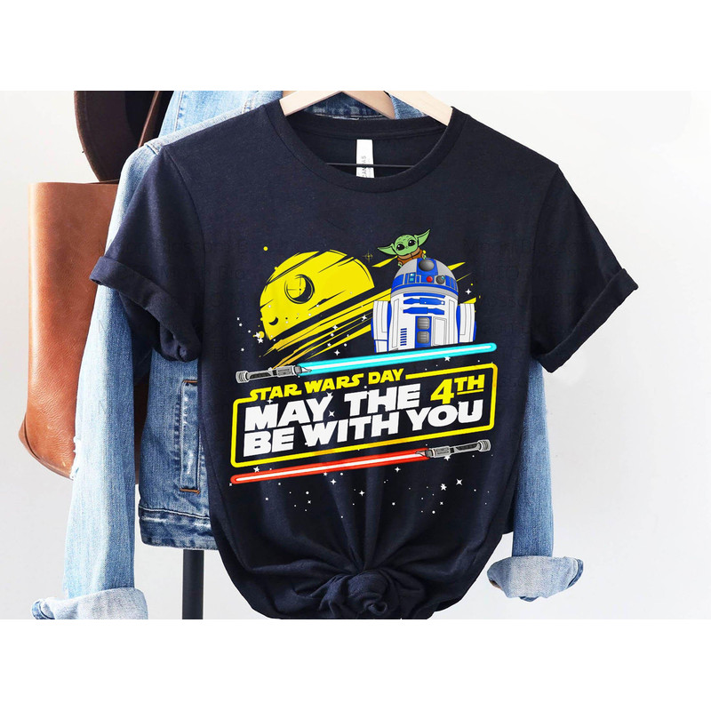 Star Wars R2-D2 Droids May The Fourth Be With You Shirt Star Wars Day T-shirt Star Wars Celebration May The 4th Galaxy's Edge - 3.jpg