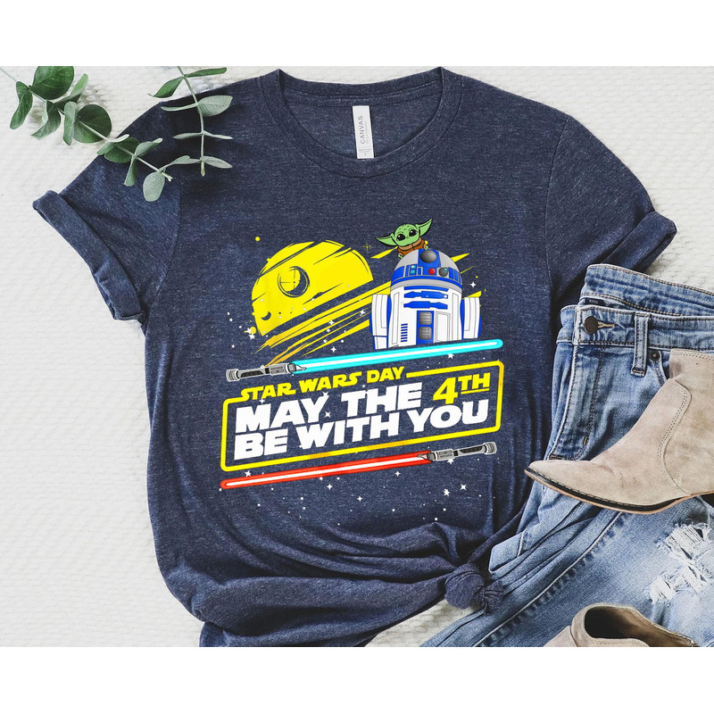 Star Wars R2-D2 Droids May The Fourth Be With You Shirt Star Wars Day T-shirt Star Wars Celebration May The 4th Galaxy's Edge - 4.jpg