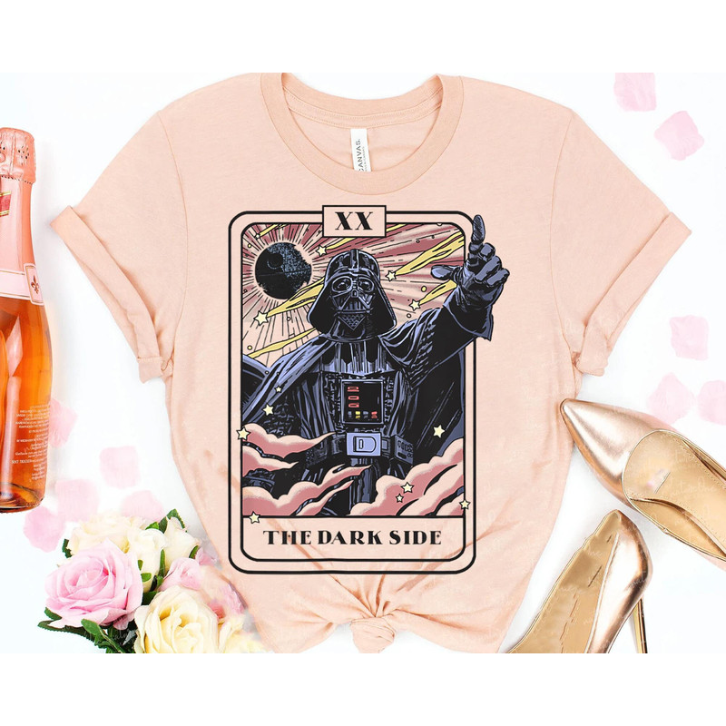 Star Wars Tarot Card Darth Vader The Dark Side Shirt  Star Wars Day Celebration  May The 4th Be With You  Galaxy's Edge  Disneyland Trip - 5.jpg
