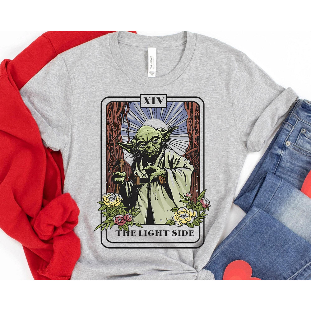Star Wars Tarot Card Yoda Master The Light Side Shirt  Star Wars Day Celebration May The 4th Be With You Galaxy's Edge Hollywood Studios - 2.jpg