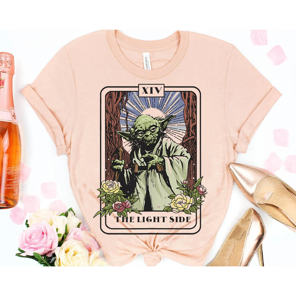 Star Wars Tarot Card Yoda Master The Light Side Shirt  Star Wars Day Celebration May The 4th Be With You Galaxy's Edge Hollywood Studios - 5.jpg