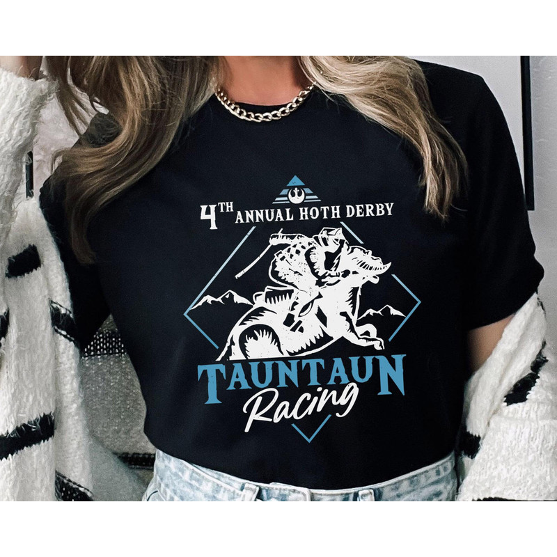 Star Wars Tauntauns 4Th Annual Hoth Derby Tauntaun Racing Shirt Star Wars Celebration  May the 4th Be With You  Galaxy's Edge T-shirt - 2.jpg