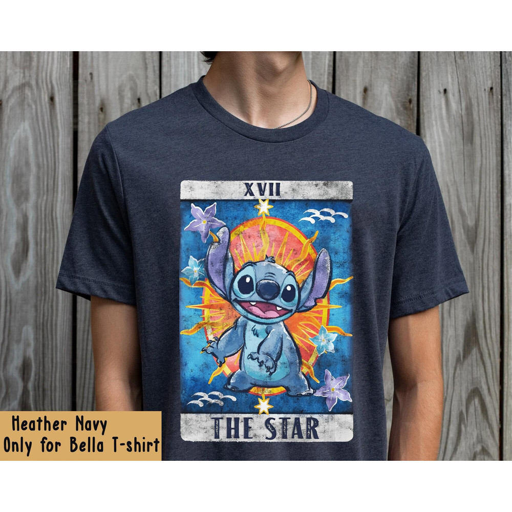 Stitch Star The Sun Tarot Card Shirt  Disney Lilo and Stitch T-shirt  Disney Birthday  Walt Disney World Disneyland 2023 Trip Outfits - 2.jpg