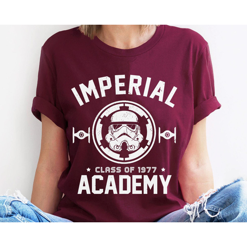 Stormtrooper Galactic Empire Imperial Academy Class Of 1977 Shirt Star Wars Celebration May The 4th Be With You Galaxy's Edge T-shirt - 3.jpg