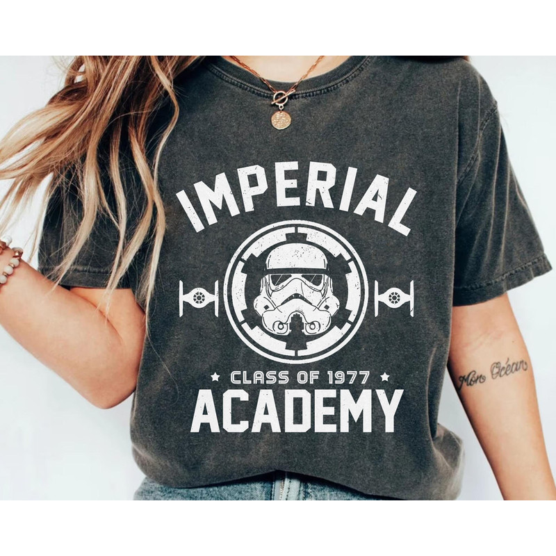 Stormtrooper Galactic Empire Imperial Academy Class Of 1977 Shirt Star Wars Celebration May The 4th Be With You Galaxy's Edge T-shirt - 5.jpg