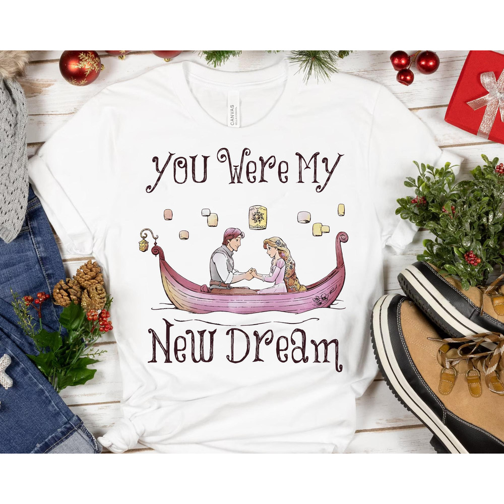 Tangled Rapunzel Flynn Rider New Dream Shirt  Disney World Valentine's Day T-shirt  Disneyland Couple Matching Trip  Magic Kingdom - 3.jpg