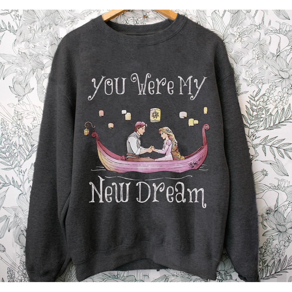 Tangled Rapunzel Flynn Rider New Dream Shirt  Disney World Valentine's Day T-shirt  Disneyland Couple Matching Trip  Magic Kingdom - 4.jpg