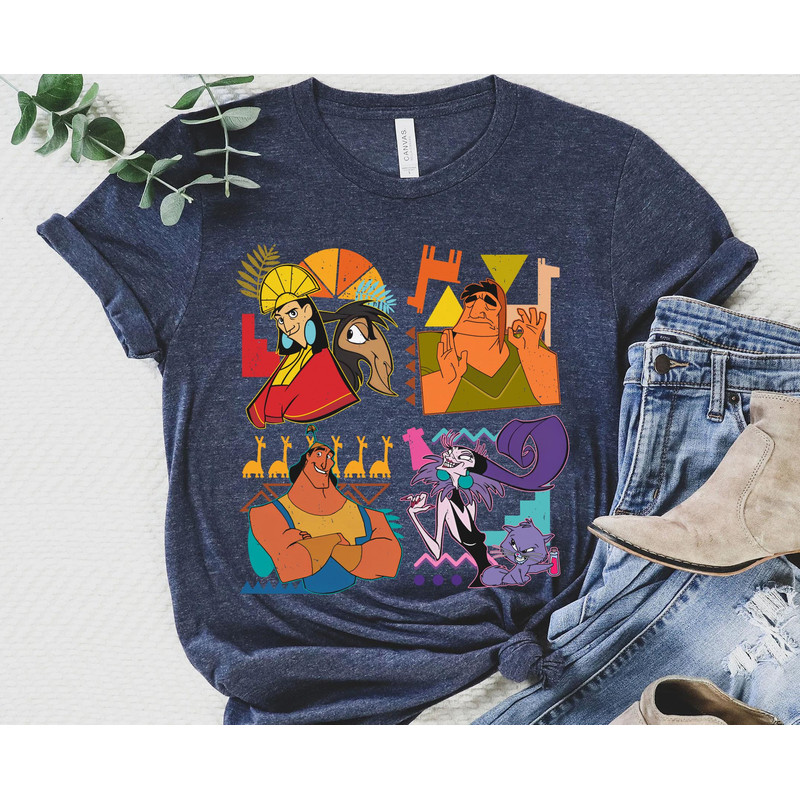 The Emperor's New Groove Kuzco Yzma Pacha Kronk Shirt   Retro 90S Disney T-shirt  Walt Disney World Shirt  Disneyland Trip Outfits - 3.jpg
