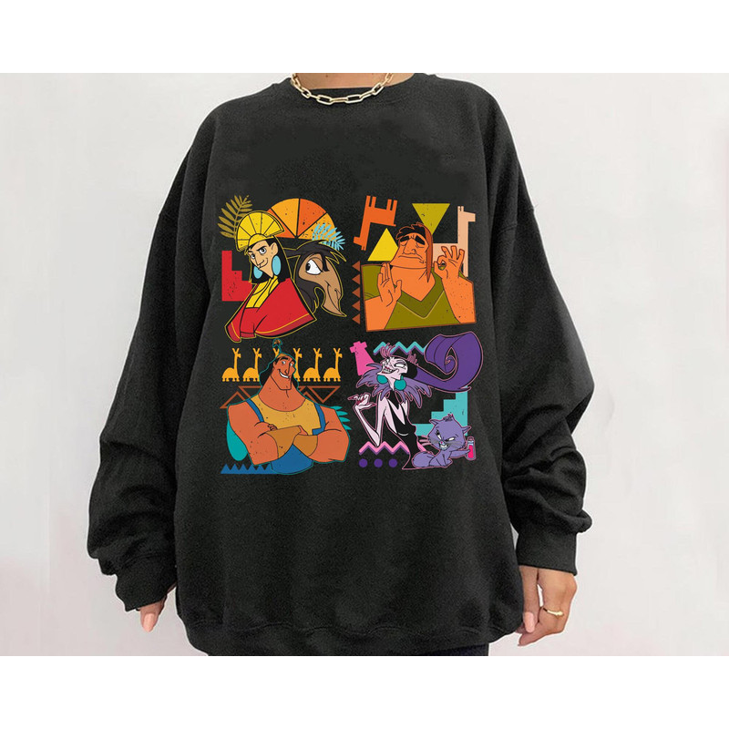 The Emperor's New Groove Kuzco Yzma Pacha Kronk Shirt   Retro 90S Disney T-shirt  Walt Disney World Shirt  Disneyland Trip Outfits - 4.jpg
