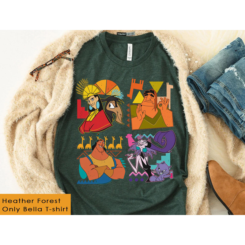 The Emperor's New Groove Kuzco Yzma Pacha Kronk Shirt   Retro 90S Disney T-shirt  Walt Disney World Shirt  Disneyland Trip Outfits - 5.jpg