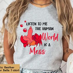 the little mermaid sebastian listen to me the h