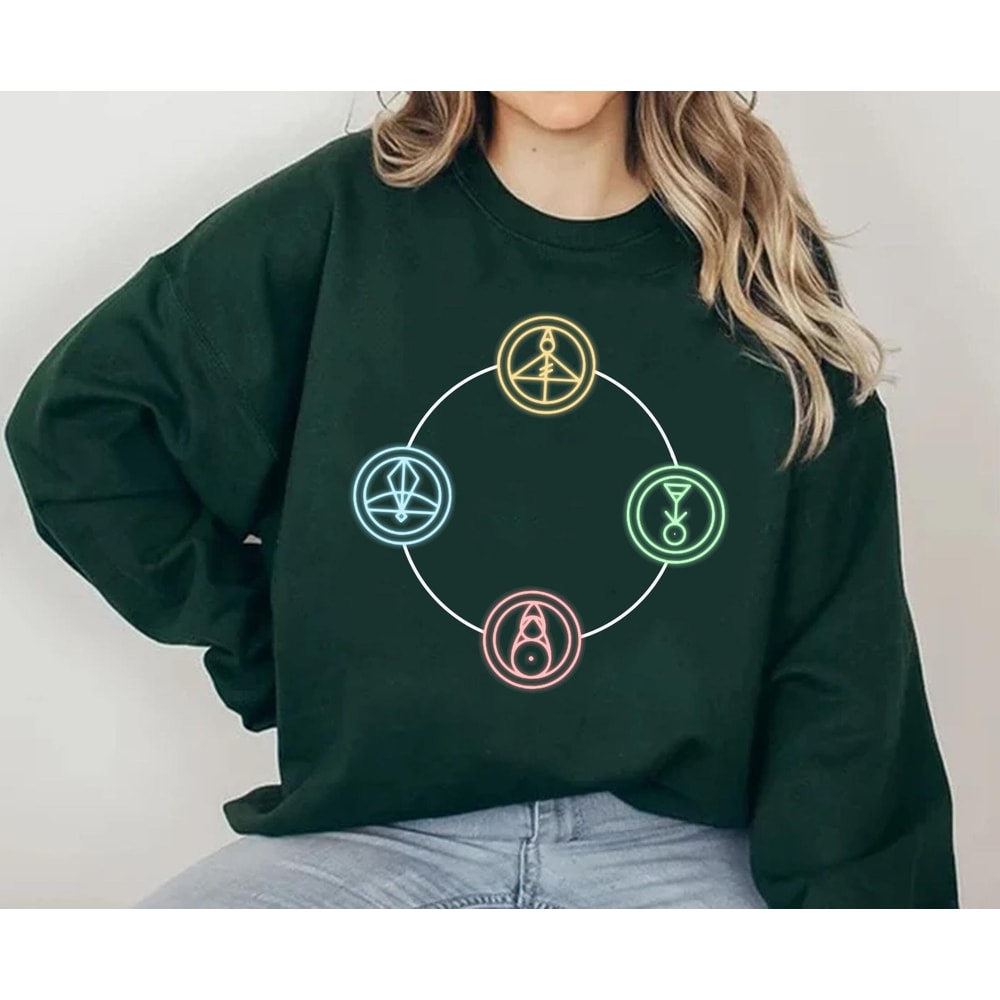 The Owl House Glyphs Shirt Luz's Spell Glyphs Light Ice Plant Fire T-shirt Magic Kingdom Disney Birthday Gift Disneyland Trip 2023 - 4.jpg