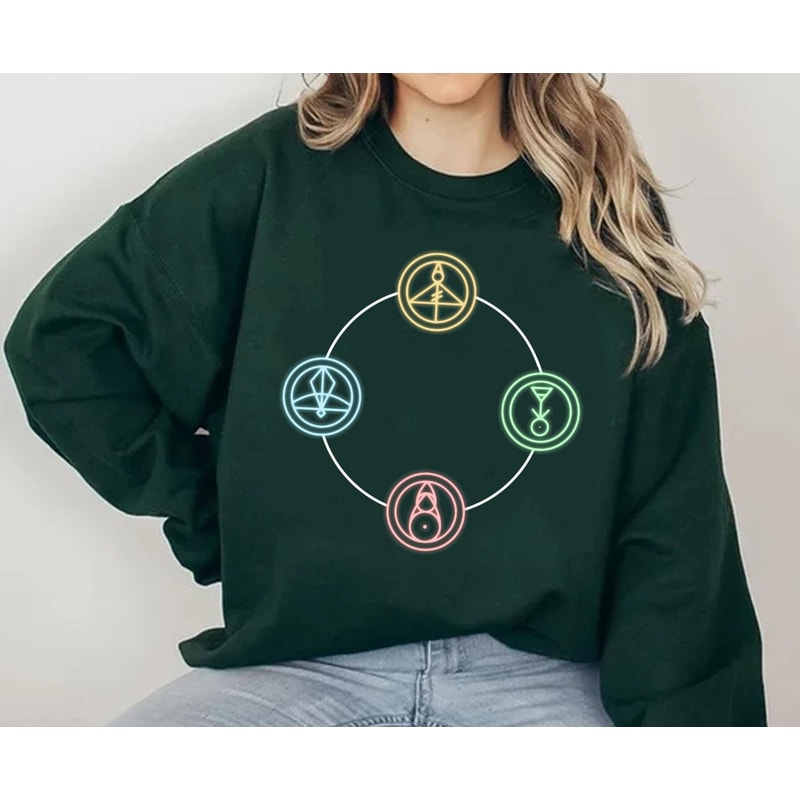 The Owl House Glyphs Shirt Luz's Spell Glyphs Light Ice Plant Fire T-shirt Magic Kingdom Disney Birthday Gift Disneyland Trip 2023 - 4.jpg