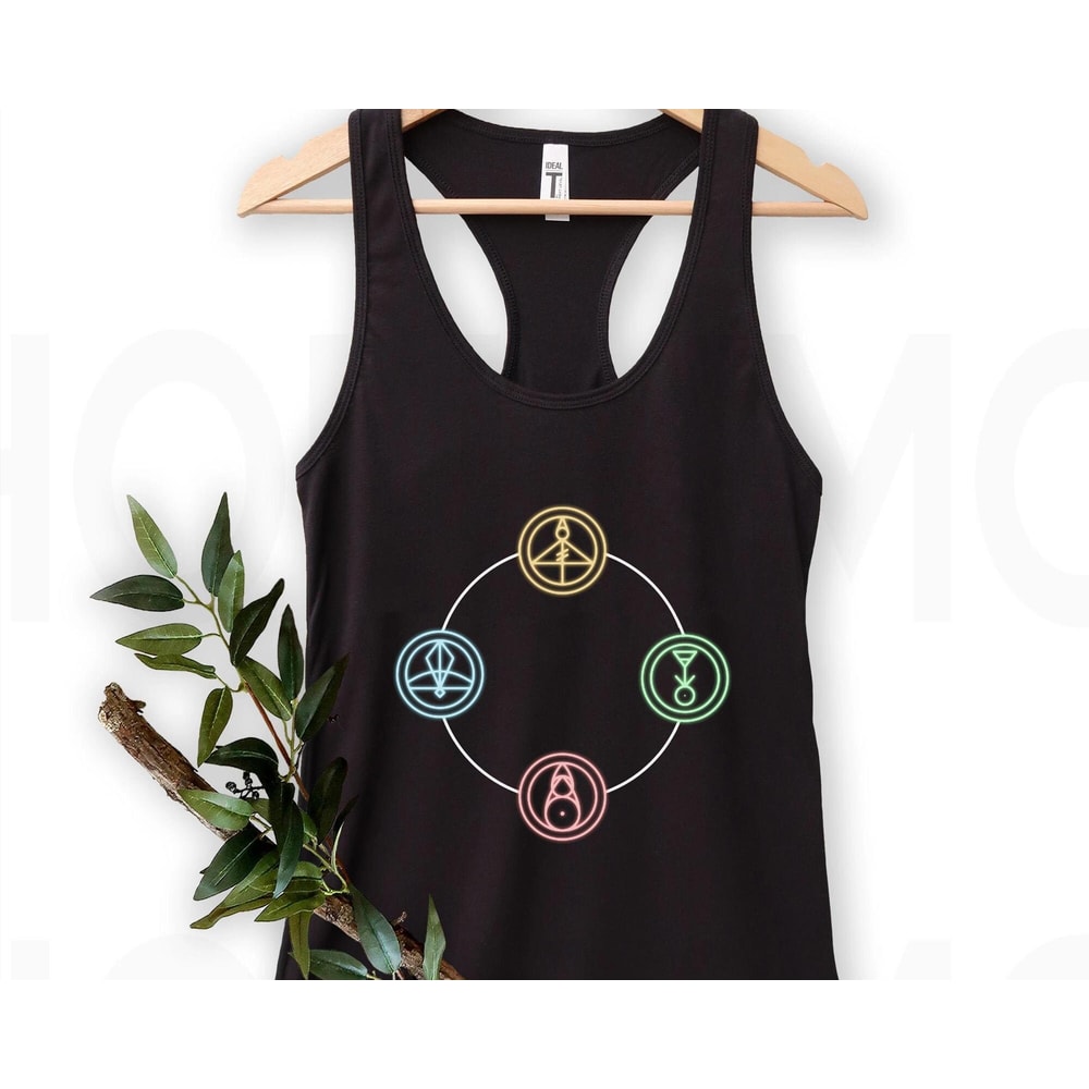 The Owl House Glyphs Shirt Luz's Spell Glyphs Light Ice Plant Fire T-shirt Magic Kingdom Disney Birthday Gift Disneyland Trip 2023 - 5.jpg