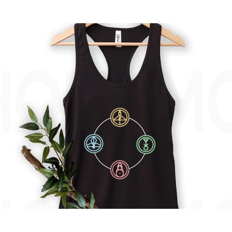 The Owl House Glyphs Shirt Luz's Spell Glyphs Light Ice Plant Fire T-shirt Magic Kingdom Disney Birthday Gift Disneyland Trip 2023 - 5.jpg