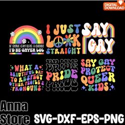 pride svg, say gay svg,lgbt svg bundle,lesbian svg , gay svg, bisexual svg, transgender svg, queer svg,questioning svg