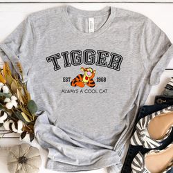 tigger est 1968 cool cat shirt winnie the pooh