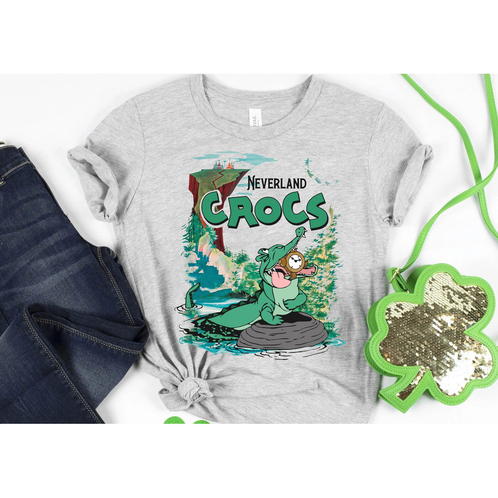 Tick-Tock the Crocodile Neverland Shirt Peter Pan T-shirt Walt Disney World Tee Disneyland Family Vacation Trip Magic Kingdom - 2.jpg