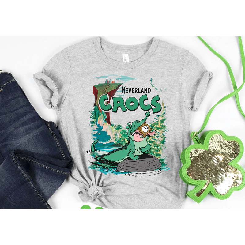 Tick-Tock the Crocodile Neverland Shirt Peter Pan T-shirt Walt Disney World Tee Disneyland Family Vacation Trip Magic Kingdom - 2.jpg