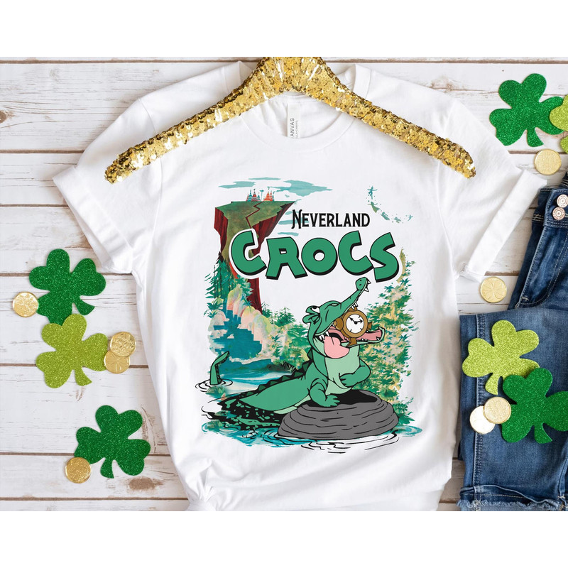 Tick-Tock the Crocodile Neverland Shirt Peter Pan T-shirt Walt Disney World Tee Disneyland Family Vacation Trip Magic Kingdom - 3.jpg