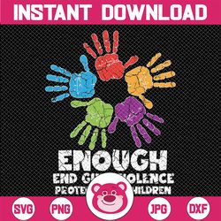 Enough End Gun Violence Protect Our Children Orange Mom Dad Svg, End Gun Violence Png, Enough Violence Svg, Father's Day