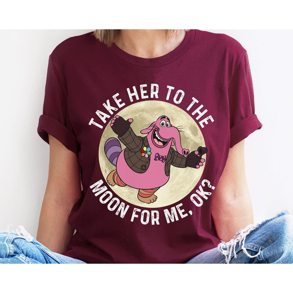 Vintage Bing Bong Inside Out Shirt Take Her To The Moon For Me Ok T-shirt Disney Birthday Disneyland Disney World Family Vacation - 5.jpg