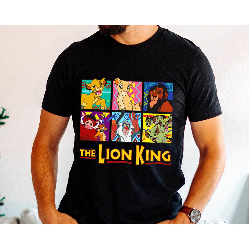 Vintage Disney The Lion King Shirt Disney Movie T-shirt Walt Disney World Disneyland Trip Outfits Magic Kingdom Disney Cute Gift - 1.jpg