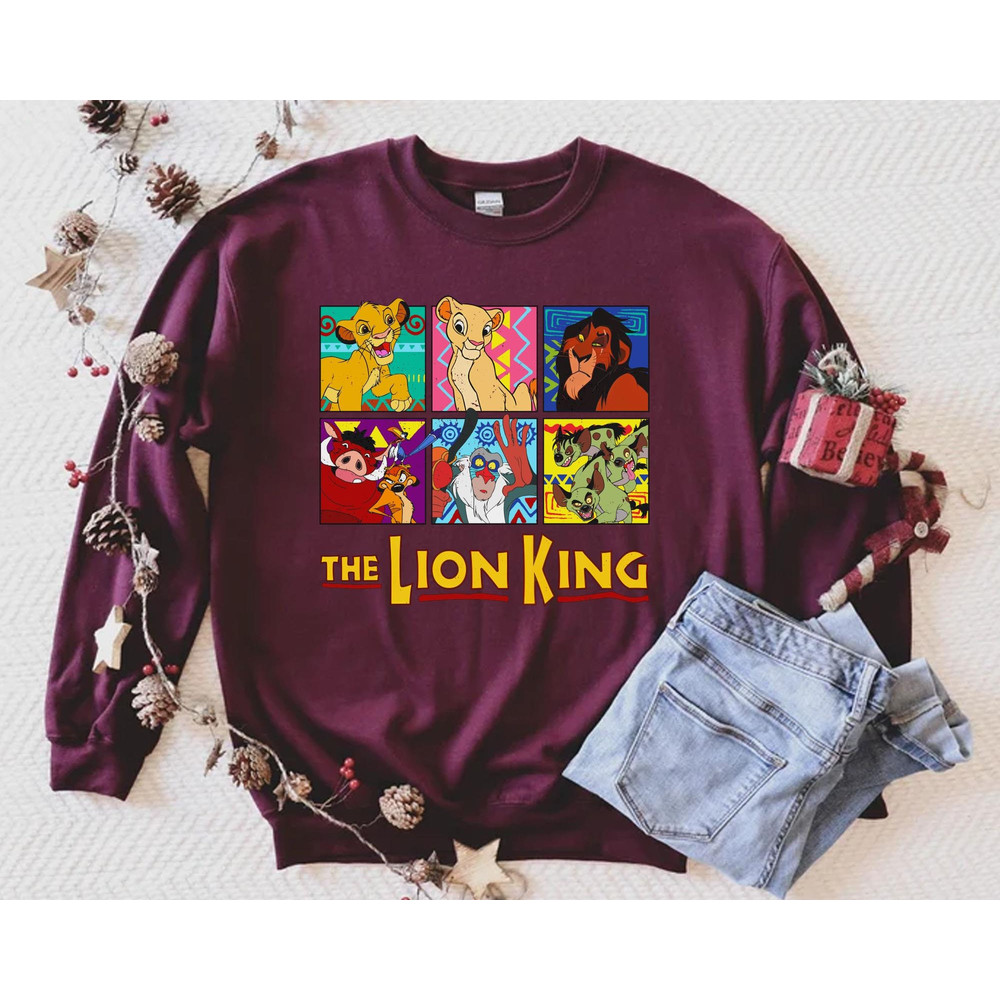 Vintage Disney The Lion King Shirt Disney Movie T-shirt Walt Disney World Disneyland Trip Outfits Magic Kingdom Disney Cute Gift - 2.jpg