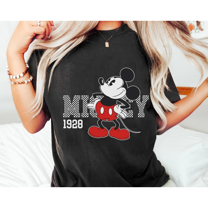 Vintage Mickey Mouse 1928 Shirt Disney Mickey T-shirt Disney Birthday Walt Disney World Magic Kingdom Disneyland Trip Outfits - 5.jpg