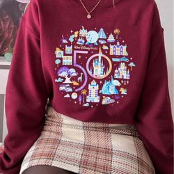 walt disney world 50th anniversary sweatshirt /