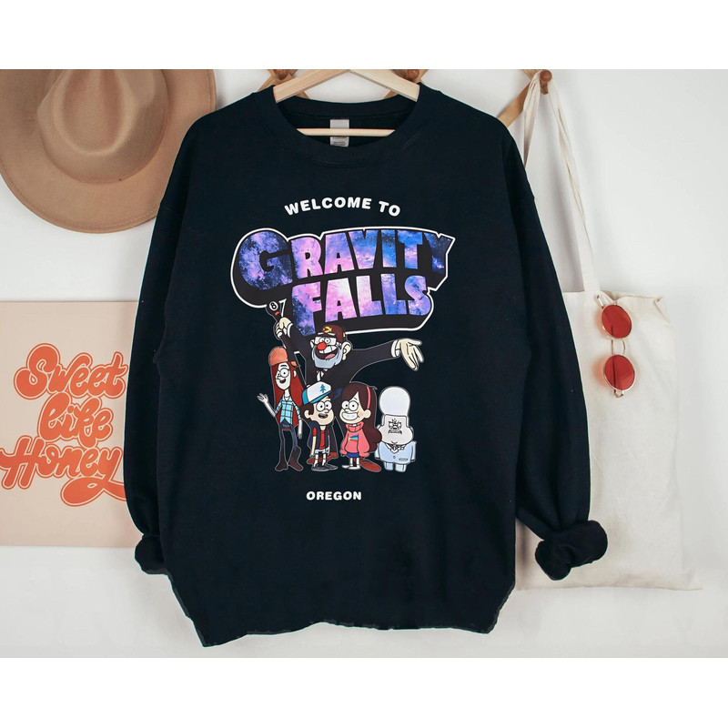Welcome To Gravity Falls Oregon Shirt  Walt Disney World T-shirt  Disneyland Family Vacation Trip Outfit  Magic Kingdom Tee - 2.jpg
