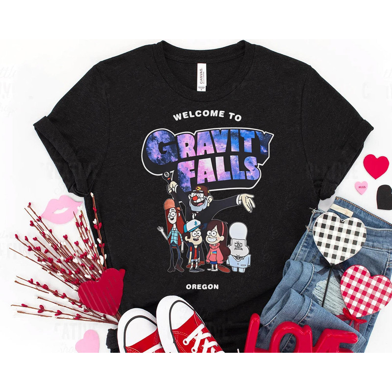 Welcome To Gravity Falls Oregon Shirt  Walt Disney World T-shirt  Disneyland Family Vacation Trip Outfit  Magic Kingdom Tee - 3.jpg