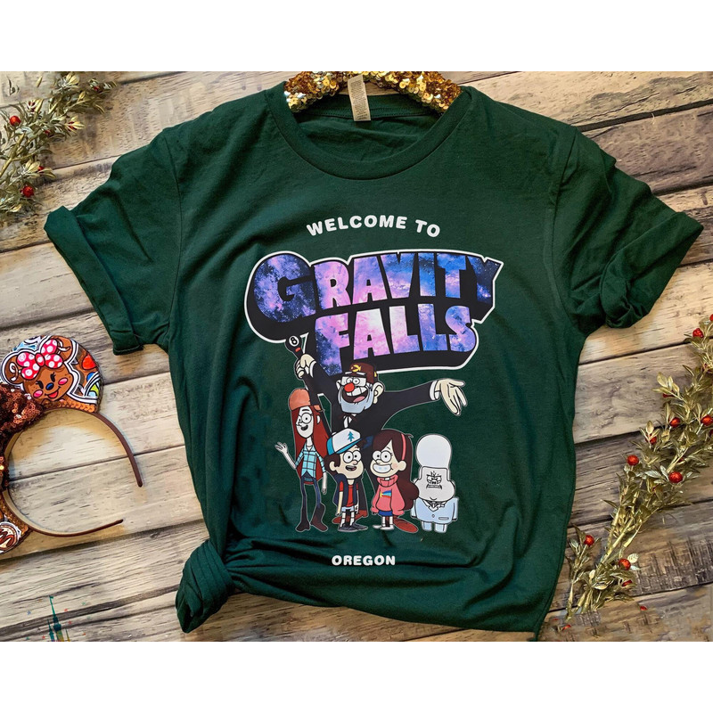Welcome To Gravity Falls Oregon Shirt  Walt Disney World T-shirt  Disneyland Family Vacation Trip Outfit  Magic Kingdom Tee - 4.jpg
