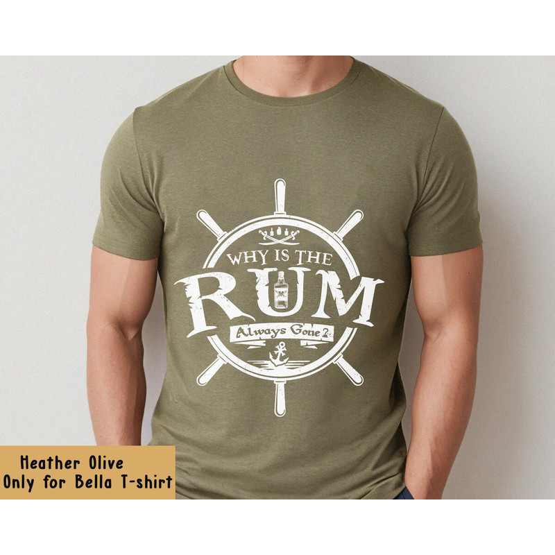 Why Is The Rum Always Gone Shirt  I'm The Reason The Rum Always Gone Tee  Disney Pirates Couple Matching  Pirates Of The Caribbean - 2.jpg