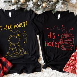 winnie the pooh i like honey his honey shirt /