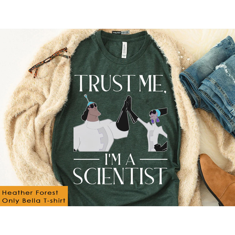 Yzma And Kronk Trust Me I'm A Scientist Shirt The Emperor's New Groove Disney T-shirt Walt Disney World Tee Disneyland Trip Outfits - 5.jpg