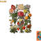 Aesthetic Cottagecore Vintage Flowers Botanical png, digital download copy.jpg