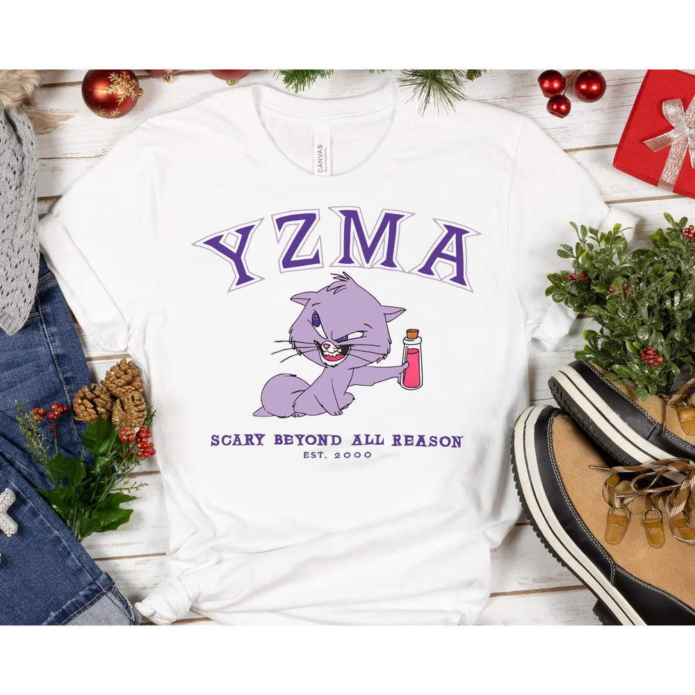 Yzma Cat Scary Beyond All Reason Shirt The Emperor's New Groove Disney Villains Tee Disney World T-shirt Disneyland Family Trip - 1.jpg