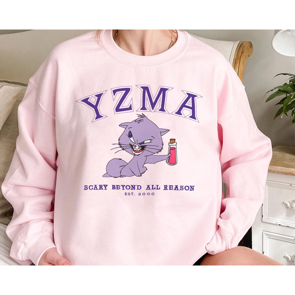 Yzma Cat Scary Beyond All Reason Shirt The Emperor's New Groove Disney Villains Tee Disney World T-shirt Disneyland Family Trip - 3.jpg