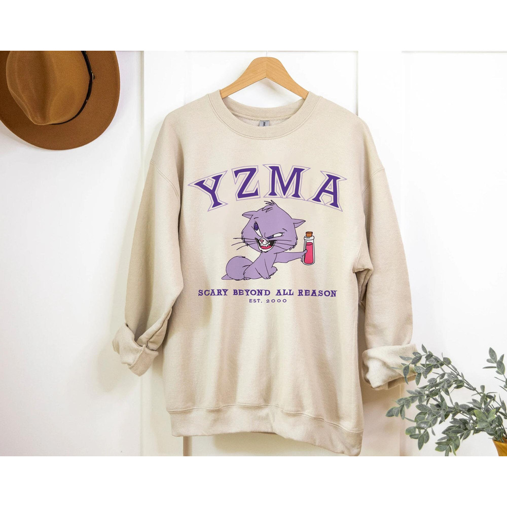 Yzma Cat Scary Beyond All Reason Shirt The Emperor's New Groove Disney Villains Tee Disney World T-shirt Disneyland Family Trip - 4.jpg
