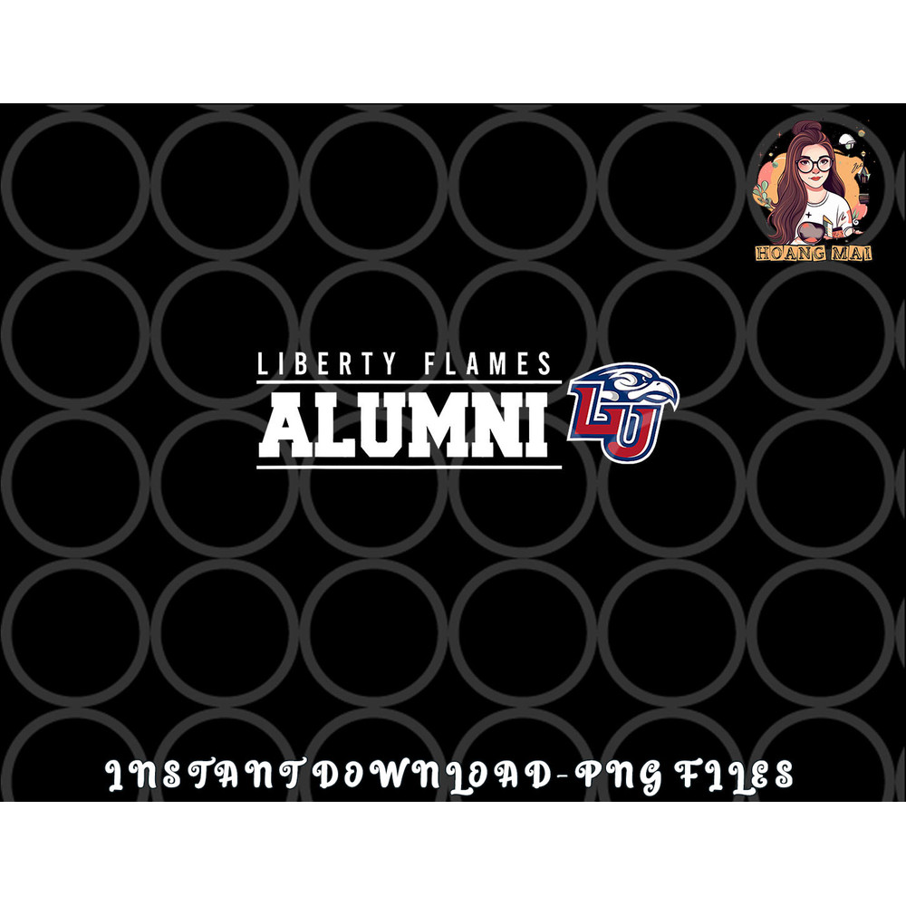 Liberty University Flames Alumni with Logo png, digital download copy.jpg