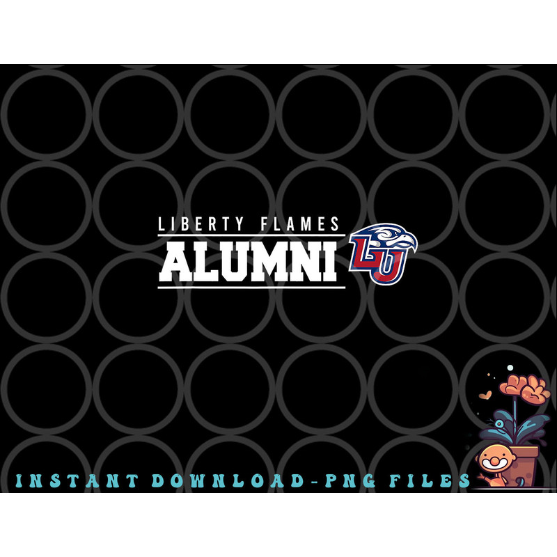 Liberty University Flames Alumni with Logo png, digital download copy.jpg