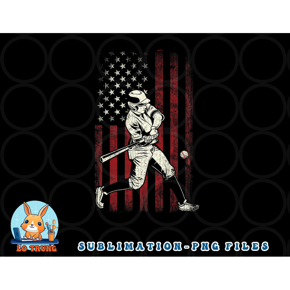 American Flag Baseball Team Gift for Men Boys png, digital download copy.jpg