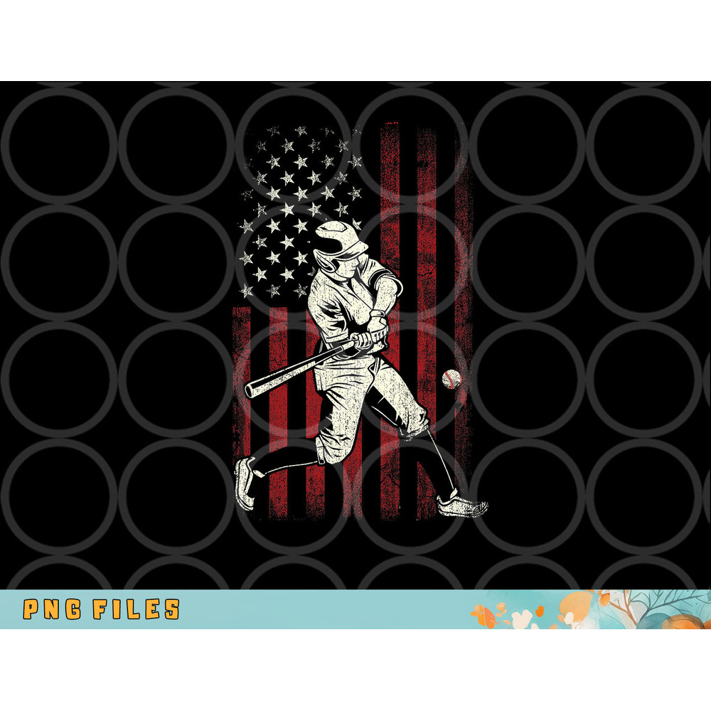 American Flag Baseball Team Gift for Men Boys png, digital download copy.jpg