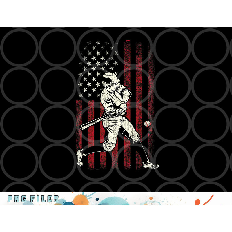 American Flag Baseball Team Gift for Men Boys png, digital download copy.jpg