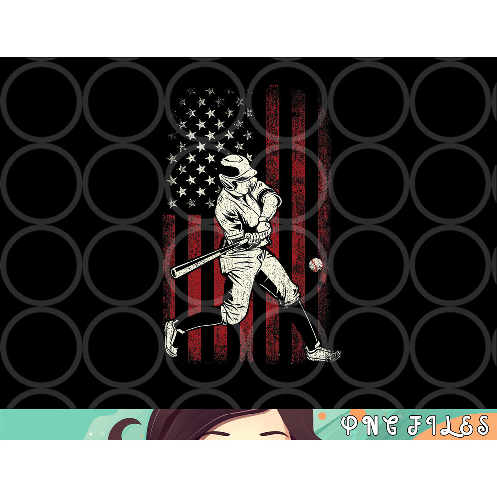 American Flag Baseball Team Gift for Men Boys png, digital download copy.jpg