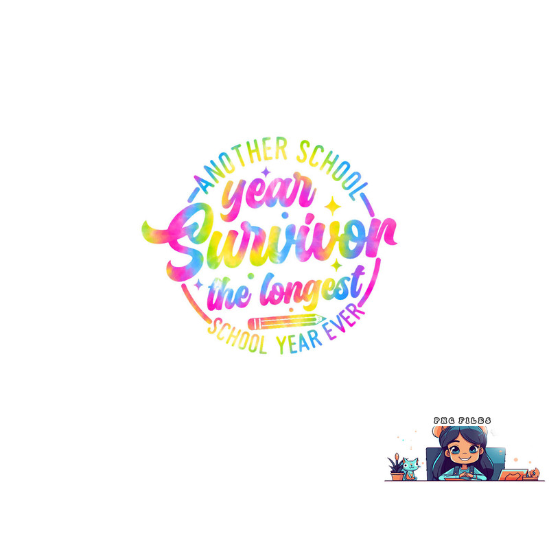 Another School Year Survivor the Longest School Year Ever png, digital download copy.jpg