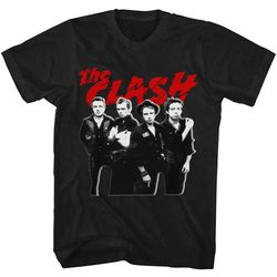 from punk to legend celebrate the clash's journey, the clash shirt, the clash t shirt, rock band, 80s music, rock music